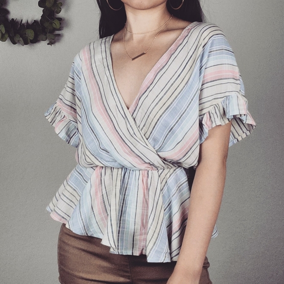 Harpers Heritage Top Flowy Pastel XS - Picture 3 of 6